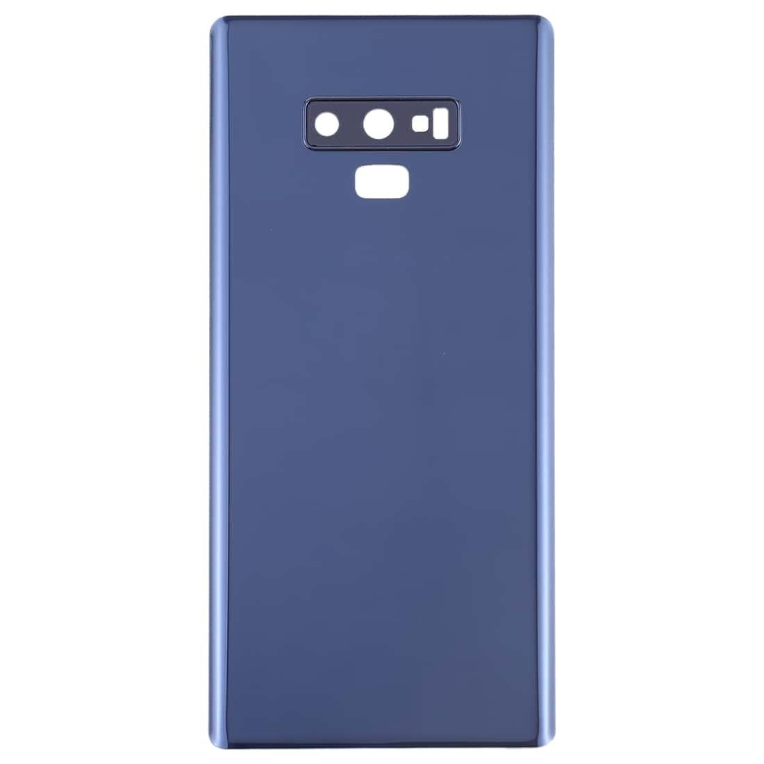 Back Glass Panel for Samsung Galaxy Note 9 Blue with Camera Lens - EGFix Back Glass Panel for Samsung Galaxy Note 9 Blue with Camera Lens - EGFix
